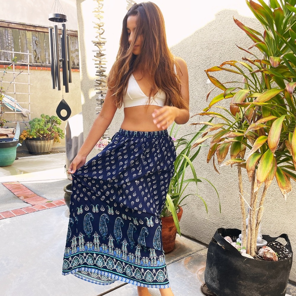 Boho Maxi Skirt